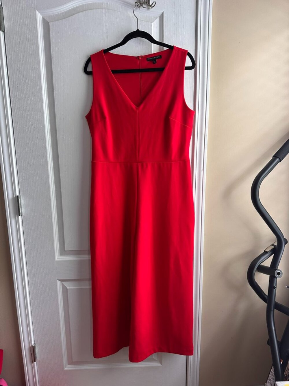 Banana Republic Red Sleeveless Jumpsuit Size 14